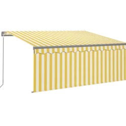 Discount FinePRICE Manuaalisesti kelattava markiisi verhoilla 3x2,5 m kerma