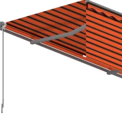 Discount FinePRICE Manuaalisesti kelattava markiisi verhoilla 3x2,5 m kerma