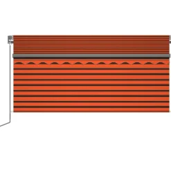 Discount FinePRICE Manuaalisesti kelattava markiisi verhoilla 3x2,5 m kerma
