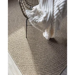 Benina Matto Natural Circle, sisä- ja ulkokäyttöön, ruskea, eri kokoja