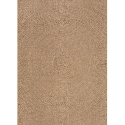 Benina Matto Natural Circle, sisä- ja ulkokäyttöön, ruskea, eri kokoja