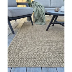 Sale Benina Matto Natural Frame, sisä- ja ulkokäyttöön, ruskea, eri kokoja