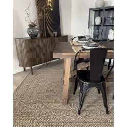 Sale Benina Matto Natural Frame, sisä- ja ulkokäyttöön, ruskea, eri kokoja
