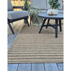 Hot Benina Matto Natural Shape, sisä- ja ulkokäyttöön, ruskea, eri kokoja