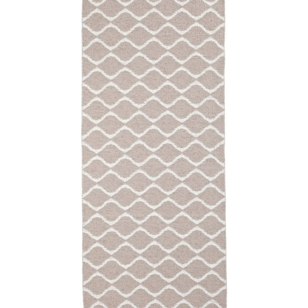 Online Horredsmattan Matto Wave, 50x70cm, musta