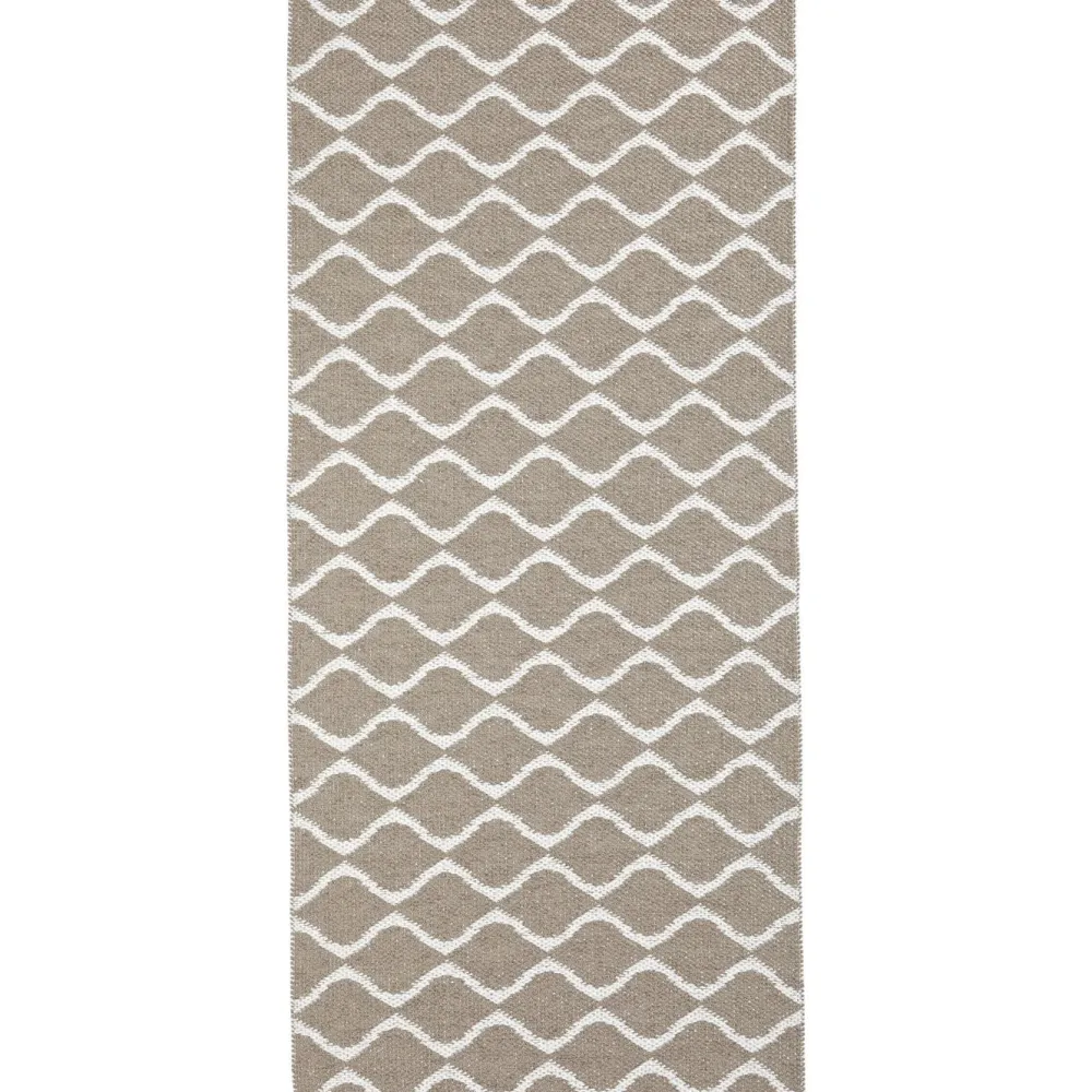 Online Horredsmattan Matto Wave, 50x70cm, musta