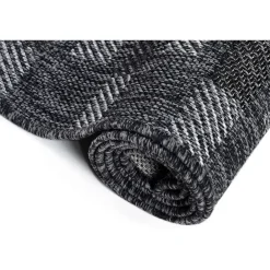 Hot Linento Matto Check 80x150 cm antrasiitti
