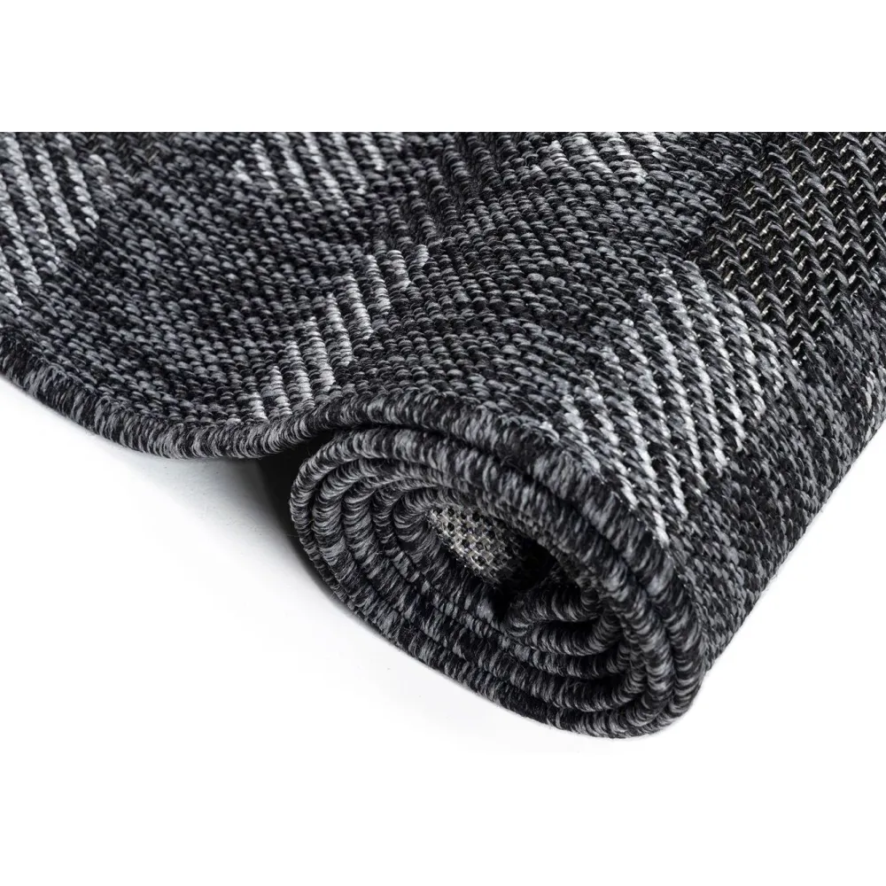 Hot Linento Matto Check 80x150 cm antrasiitti