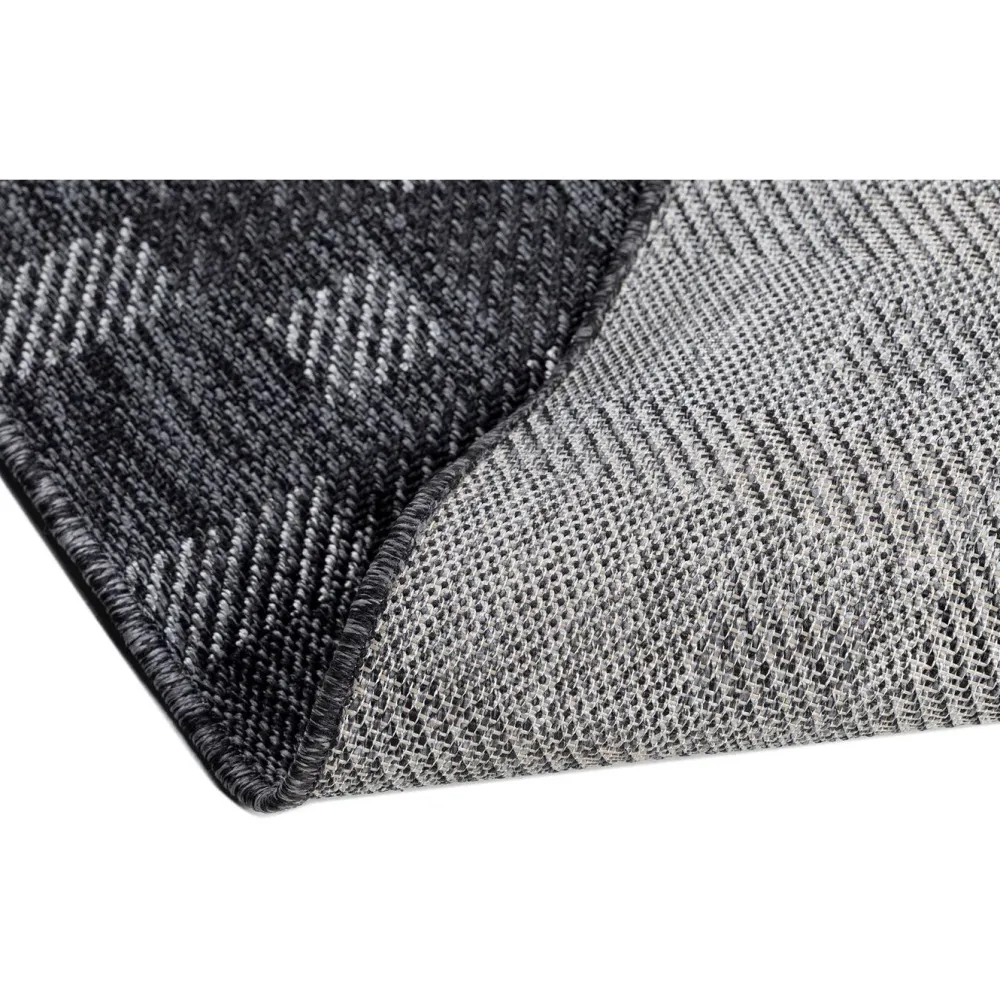Hot Linento Matto Check 80x150 cm antrasiitti