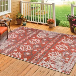 New Linento Matto Kos 200x290 cm punainen