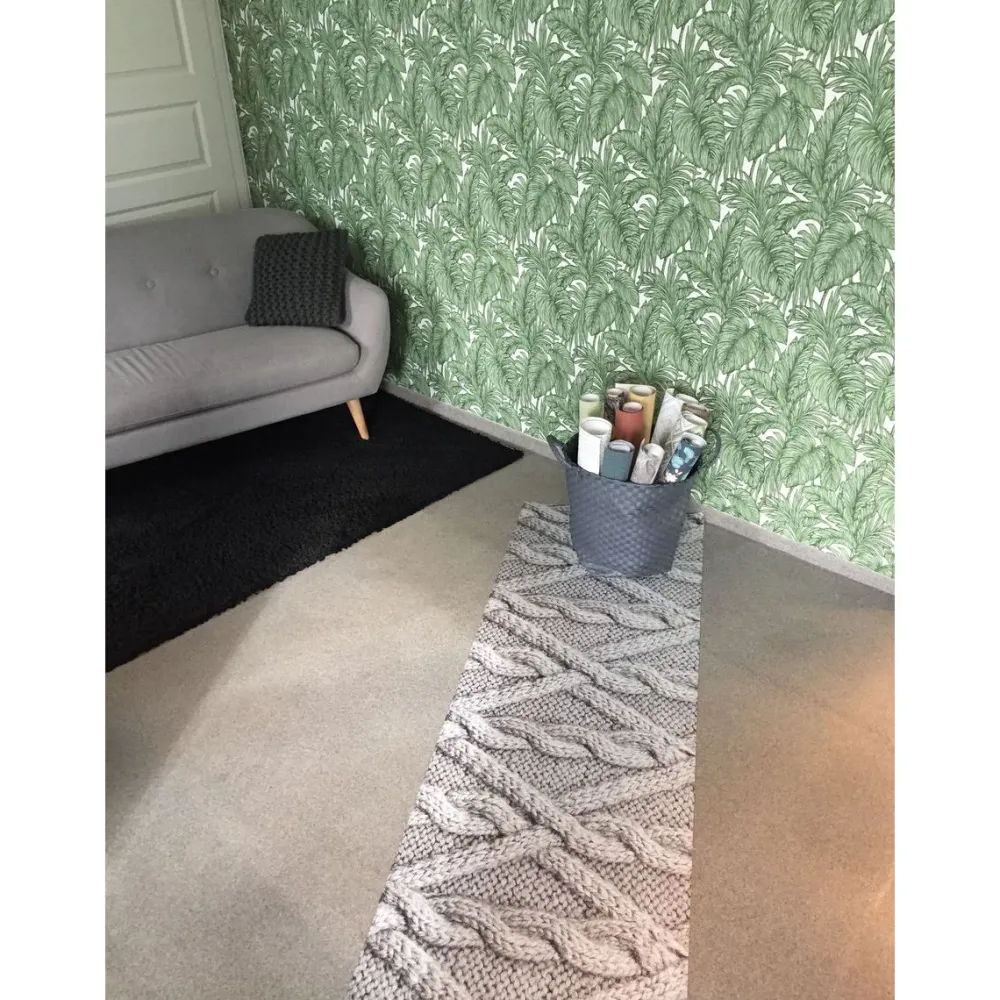 Tapetit.fi Matto Wool Grey 67x200cm