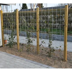 Discount Hortus Metalliverkkopaneeliaidan lisäosa sis, tolppa paneeli ja kiinnikkeet