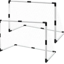 FinePRICE Minijalkapallomaalisarja lapsille, 2-osainen, 91.5x48x61cm