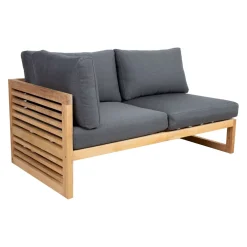 Sale Home4you Moduulisohva Serenity, 2-Istuttava, oikea, tummanharmaa