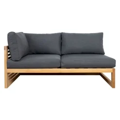Sale Home4you Moduulisohva Serenity, 2-Istuttava, oikea, tummanharmaa
