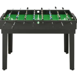 Outlet FinePRICE Monen pelin pöytä 15-in-1, 121x61x82cm, musta