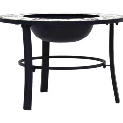Clearance FinePRICE Mosaiikkitulisija 68cm, keramiikka, vihreä