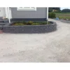 Hot Betonilaatta Muurikivi Beto-vallimuuri peruspari 560x200x100 mm musta