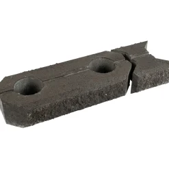 Hot Betonilaatta Muurikivi Beto-vallimuuri peruspari 560x200x100 mm musta