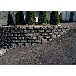 Betonilaatta Muurikivi Eskoo 300x380x140 mm musta