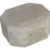 New Rudus Muurikivi Aitakivi kansipääty 200x200x100 mm sileä harmaa
