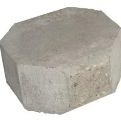New Rudus Muurikivi Aitakivi kansipääty 200x200x100 mm sileä harmaa