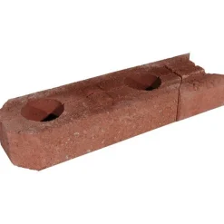 Best Rudus Muurikivi Aitakivi peruspari 560x200x100 mm sileä punainen