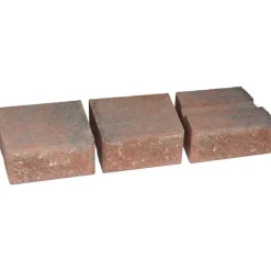 Outlet Rudus Muurikivi Muurikko kaarrekivet 235x235x100 mm sileä punamusta