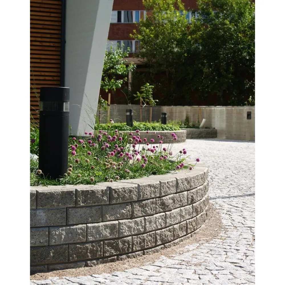 Sale Rudus Muurikivi Muurikko kansikivi 235x235x100 mm sileä harmaa