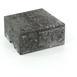 Best Rudus Muurikivi Muurikko kansikivi 235x235x100 mm sileä musta