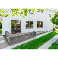 Hot Rudus Muurikivi Paasikko peruskivi 420x280x140 mm sileä harmaa
