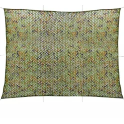 Clearance FinePRICE Naamiointiverkko säilytyslaukulla, 3x4m, vihreä