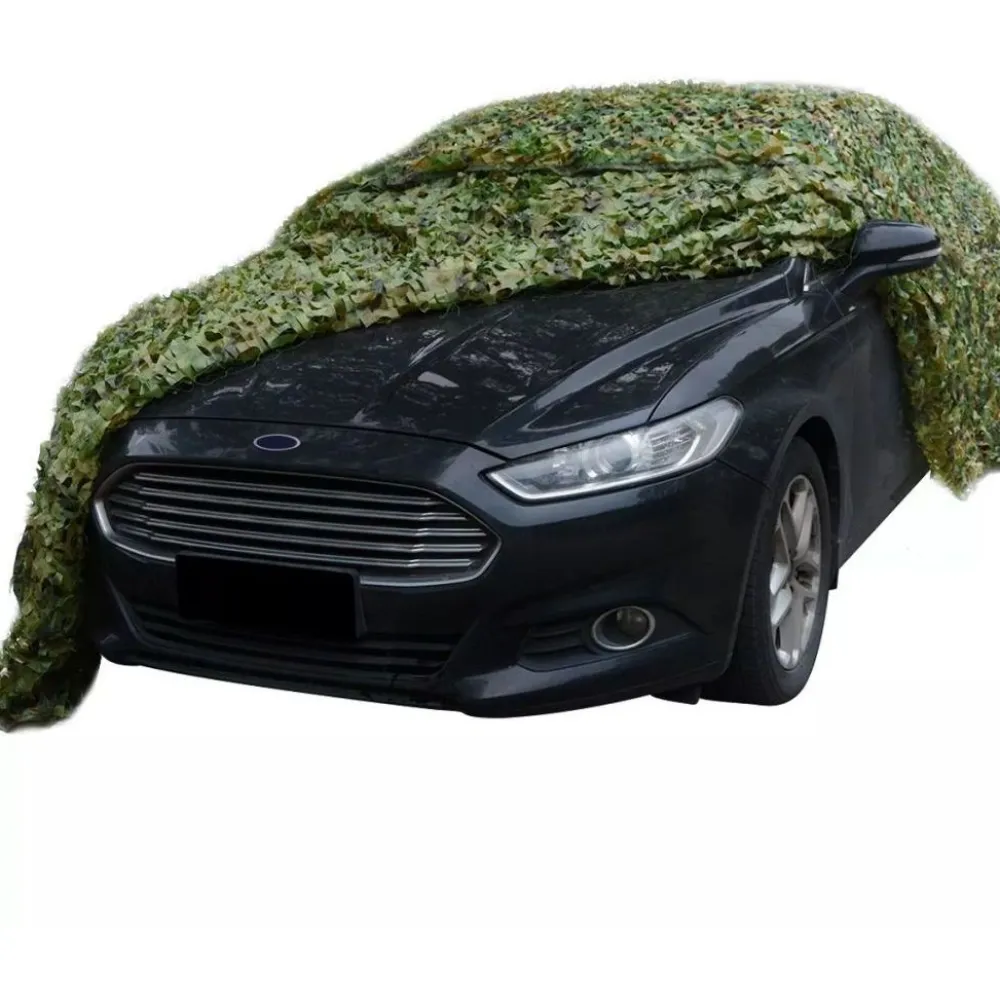 Discount FinePRICE Naamiointiverkko säilytyslaukulla, 1.5x3m, vihreä