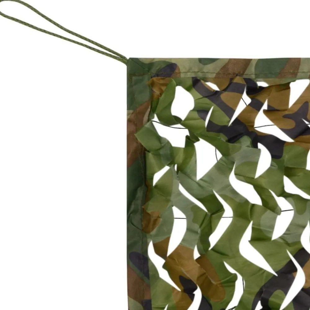 Discount FinePRICE Naamiointiverkko säilytyslaukulla, 6x6m, vihreä