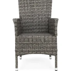 Best Comfort Garden Nojatuoli Thor polyrottinki harmaa