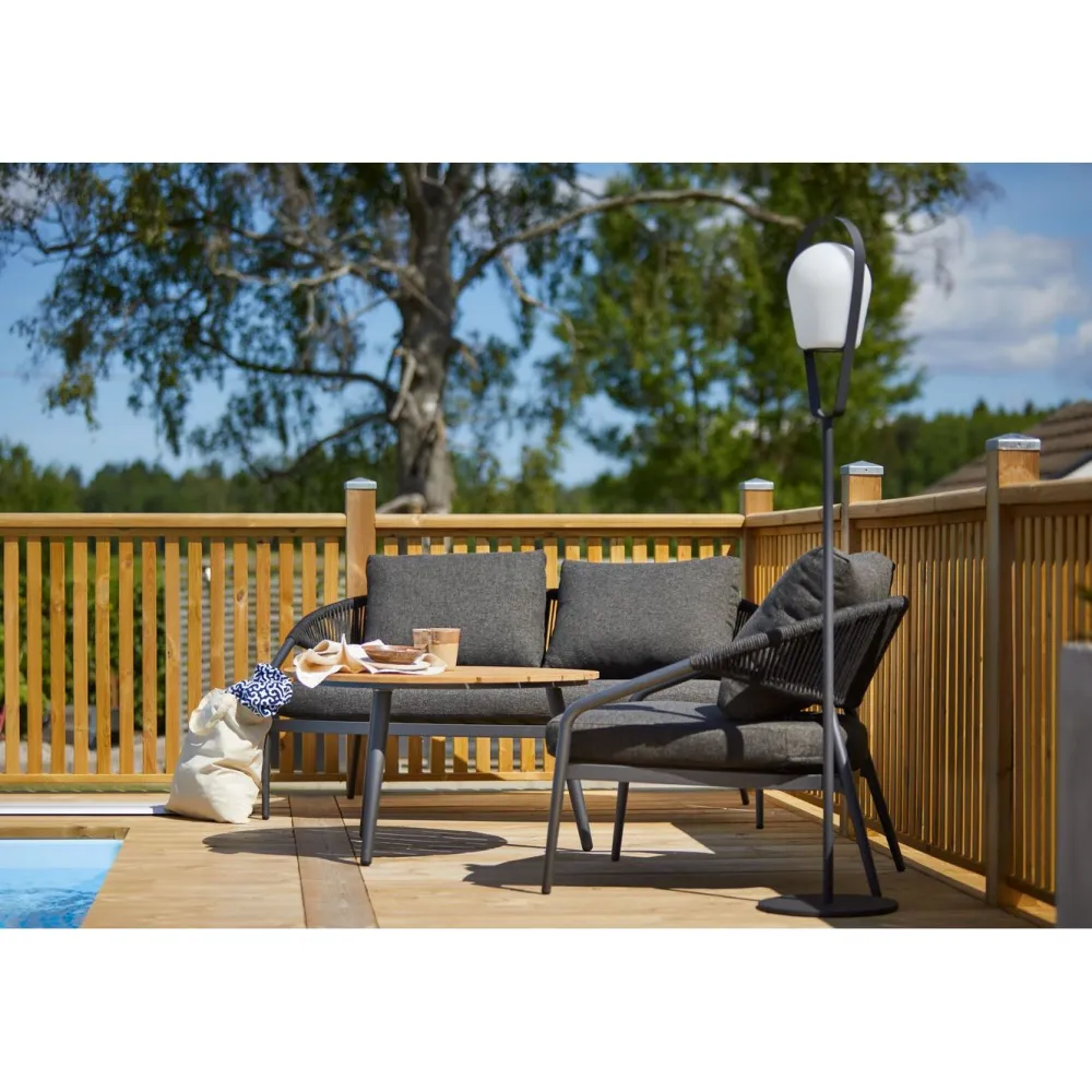 Clearance Hillerstorp Nojatuoli ulos Ekeryd, harmaa 2kpl/pkt