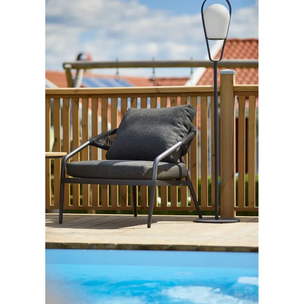 Clearance Hillerstorp Nojatuoli ulos Ekeryd, harmaa 2kpl/pkt