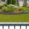 Best FinePRICE Nurmikkoaita kivet 41 kpl muovi 10 m
