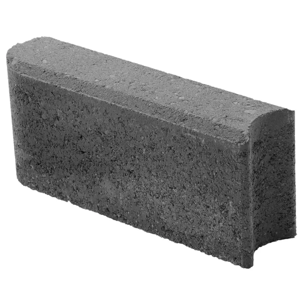 Clearance Lakka Rakennustuotteet Nurmikon reunakivi Lakka 300x135x80 mm musta