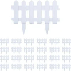 Discount FinePRICE Nurmikonreunukset 25kpl 10m valkoinen