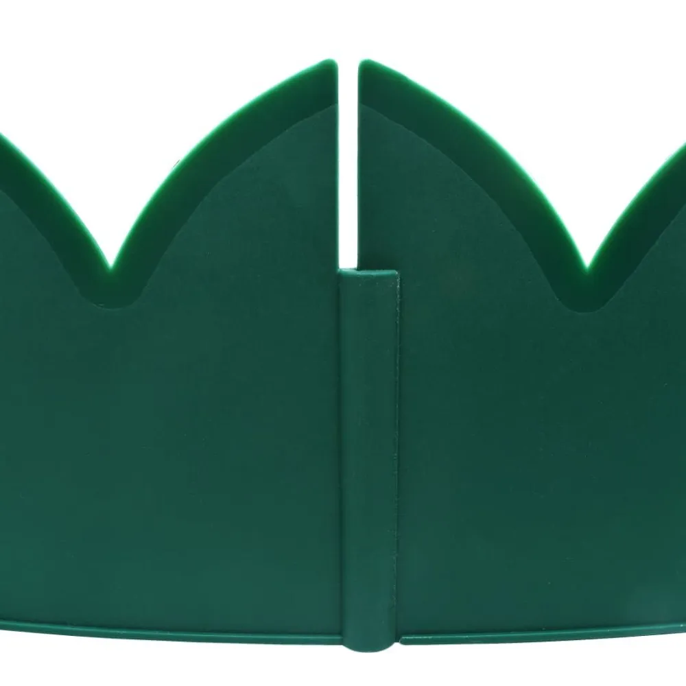 Best FinePRICE Nurmikonreunukset 10 kpl 65x15 cm PP vihreä