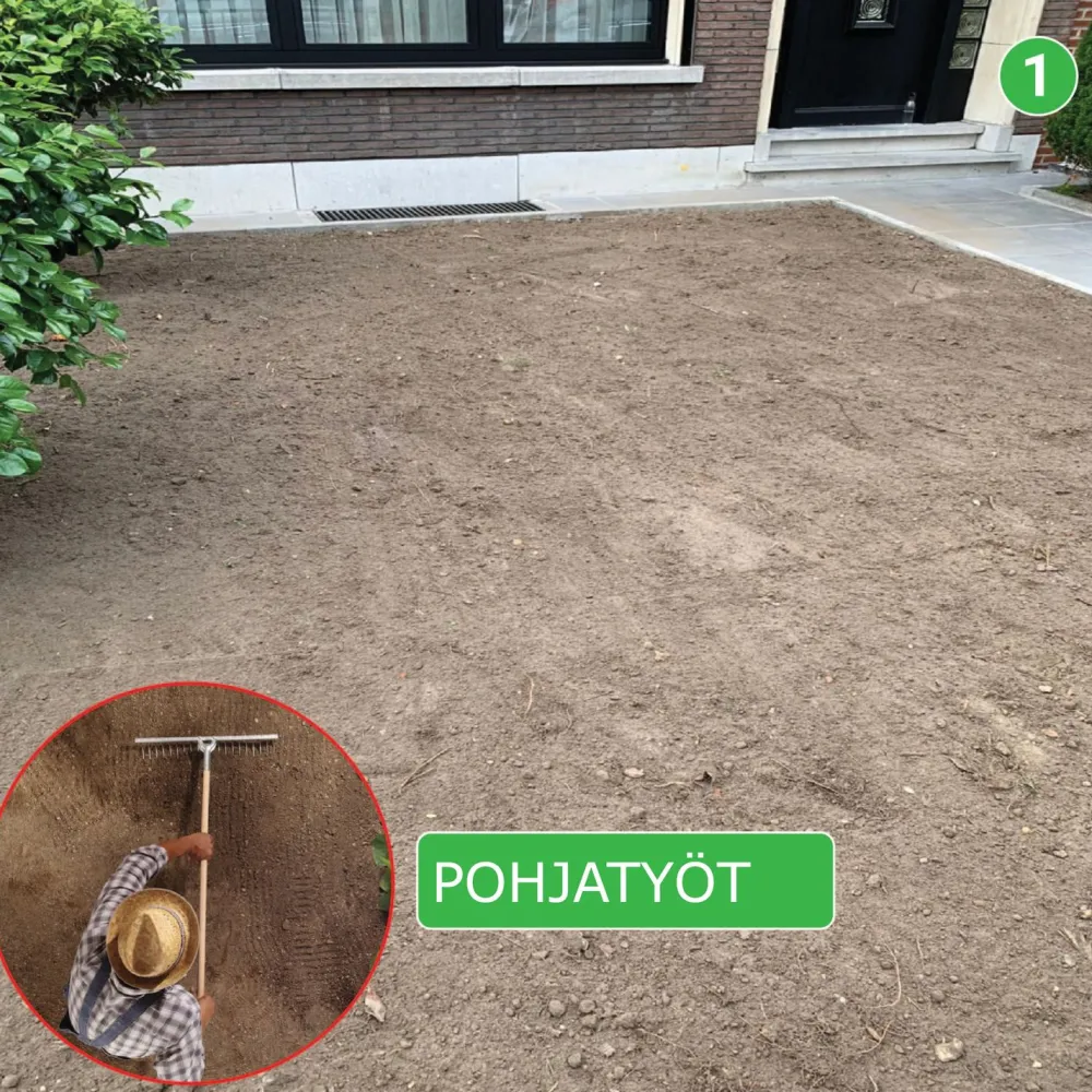 Online Turfquick Nurmikon siemenmatto Reparera, 5 m²