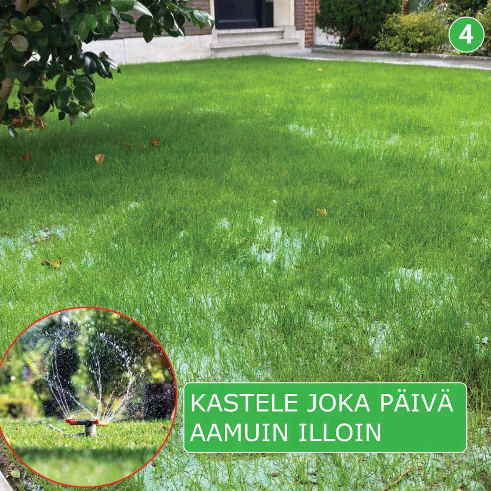 Outlet Turfquick Nurmikon siemenmatto Extra Grön, 10 m²
