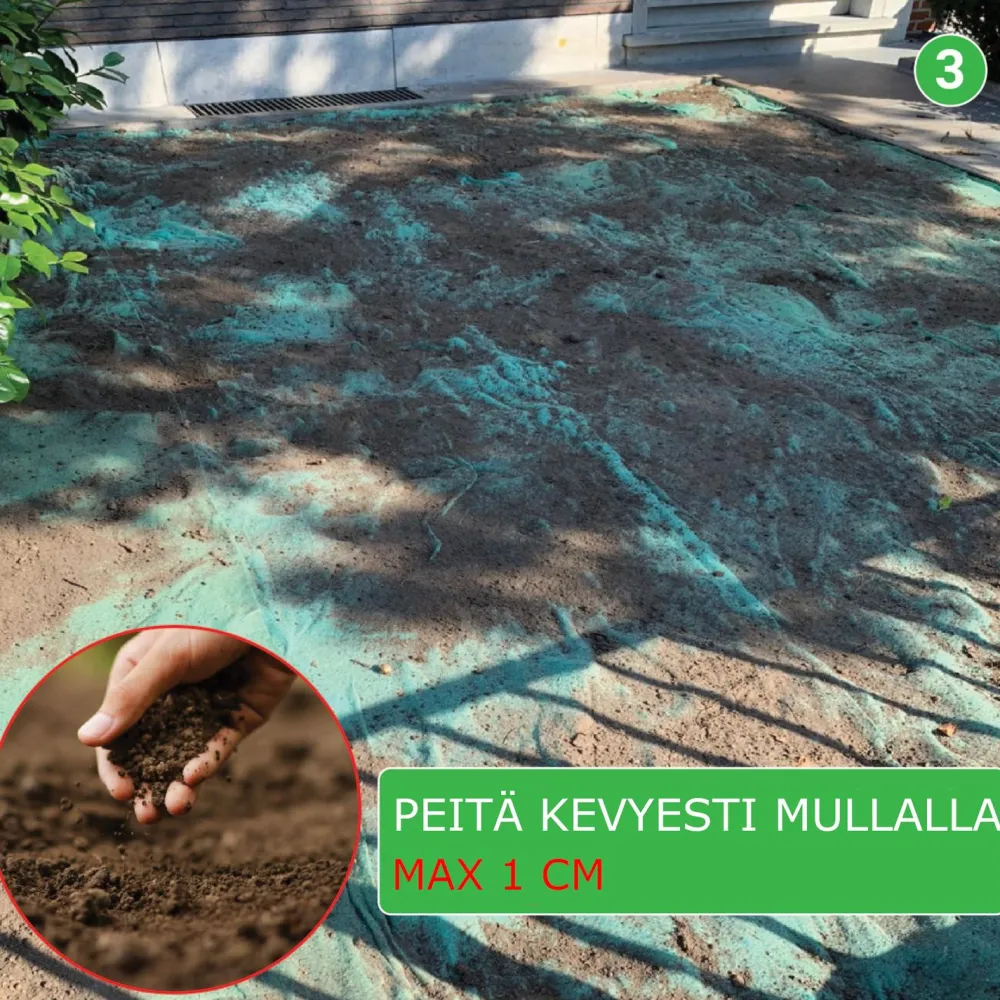 Turfquick Nurmikon siemenmatto Villa Classic, 40 m², 20 kpl