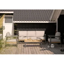 Best House Nordic Oleskeluryhmä Comillas, 5-istuttava, pehmusteilla, harmaa
