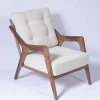 Outlet Linento Garden Oleskeluryhmä Walnut, 4-istuttava, kerma