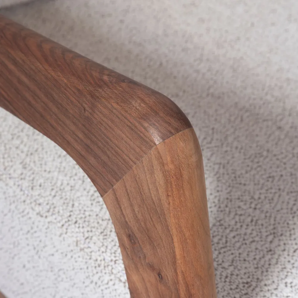 Outlet Linento Garden Oleskeluryhmä Walnut, 4-istuttava, kerma