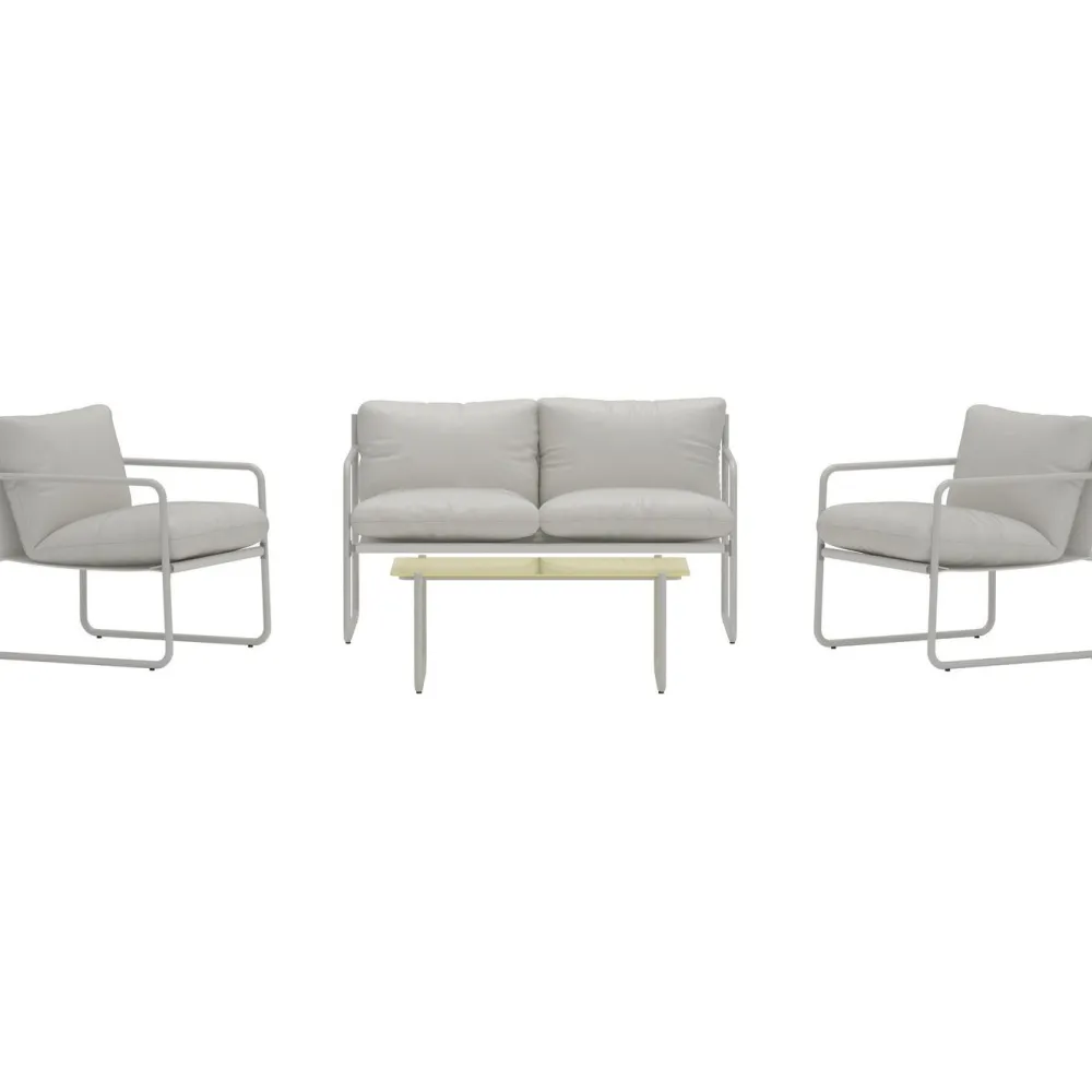 Online Venture Home Oleskeluryhmä Thassos, 4-istuttava, beige