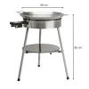 Sale GrillSymbol Paellasetti Expert-580 Ø58 cm D-400 kaasupoltin säädinletkusetti