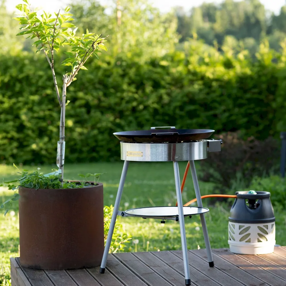 Sale GrillSymbol Paellasetti Expert-580 Ø58 cm D-400 kaasupoltin säädinletkusetti